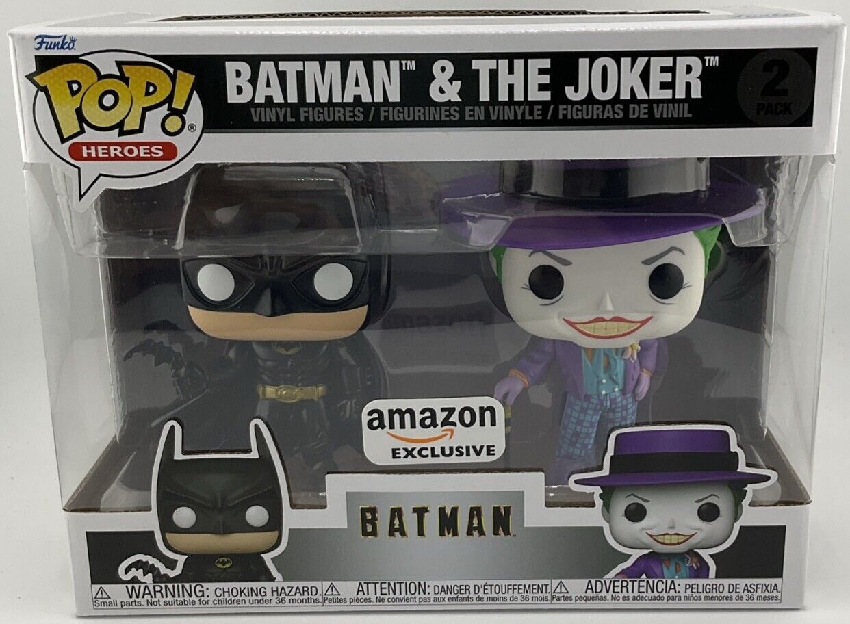 Funko Pop! Batman & The Joker 2 Pack Amazon Exclusive