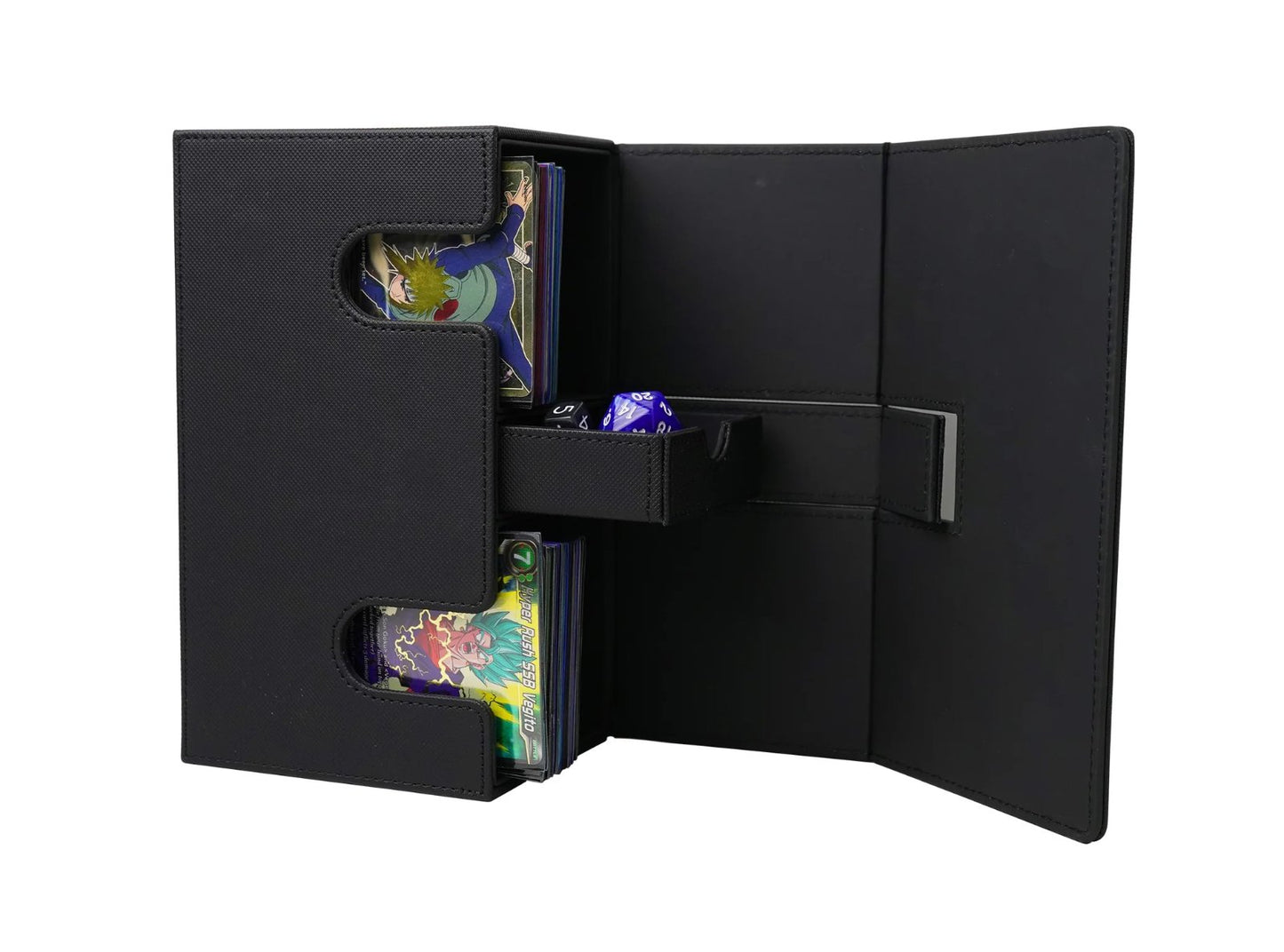 TopDeck 200+ Card Dual Deck Box with Accessory Storage