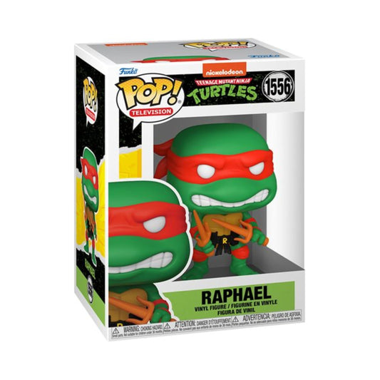 Raphael with Sais Funko Pop! Television: Nickelodeon Teenage Mutant Ninja Turtles - Approx. 3 1/2" Collectible Vinyl Figure #1556 with Window Display Box