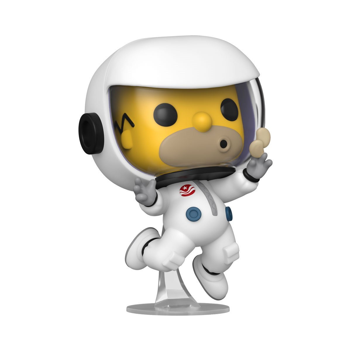 The Simpsons Funko Pop! Television - Set of 5 - Sideshow Bob #1656, Milhouse as Fallout Boy #1655, Martin Prince as Calliope #1654, Deep Space Homer #1653, and Bart Simpson with Skateboard #1652 - Collectible Vinyl Figures with Case