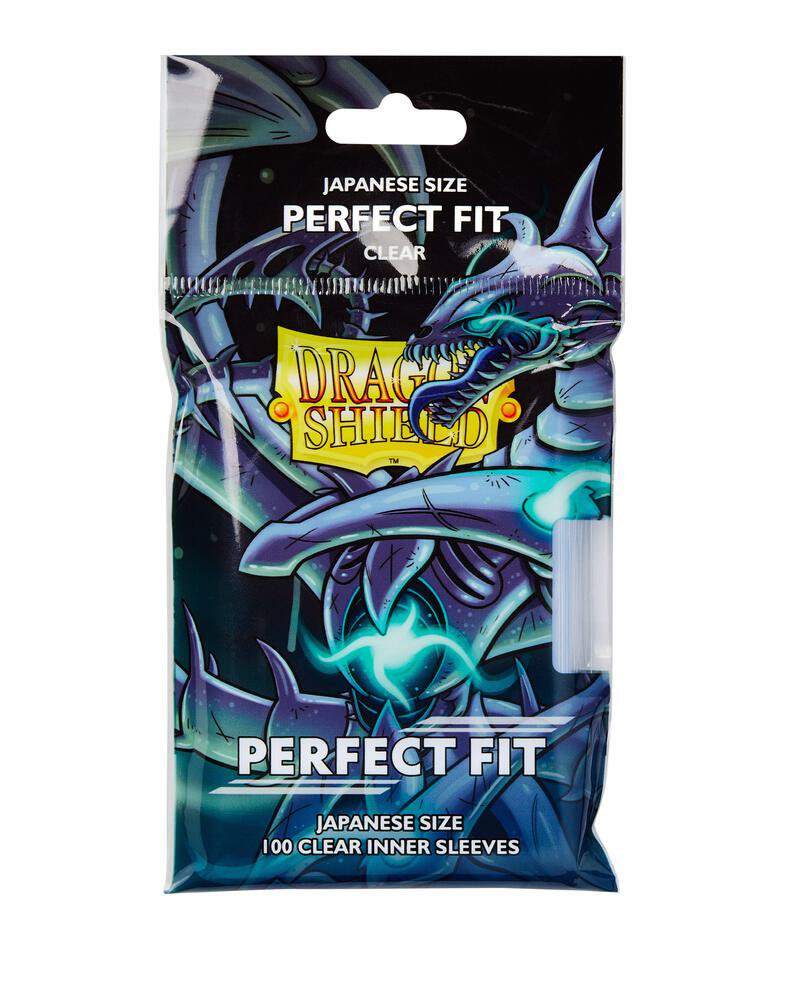 Dragon Shield Perfect Fit Japanese Clear Inner Sleeves Trading Card Sleeves Card Protector