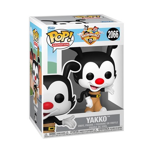 Yakko #2066 Funko Pop! Animation Animaniacs - Approx. 3 3/4" Collectible Vinyl Figure Bundled with Display Box Protector Case - Estimated Arrival: Nov. 2025 (PRE-SALE)