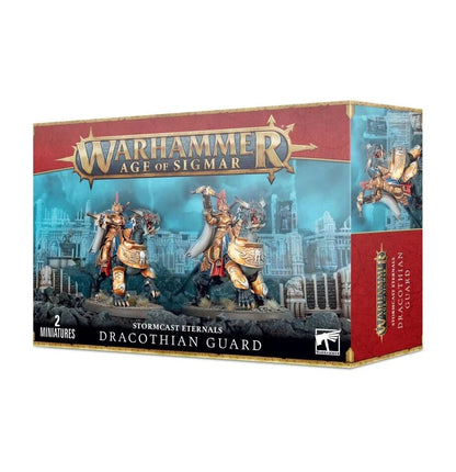 Games Workshop Warhammer Age of Sigmar Stormcast Eternals Dracothian Guard - 2 Miniatures