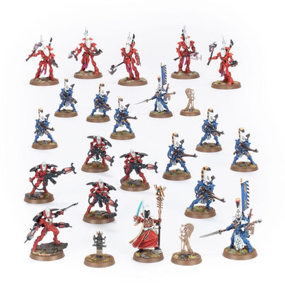 Warhammer 40,000 Combat Patrol: Aeldari – 24 Miniatures, Spiritseer, Dire Avengers, Warp Spiders & Wraithblades, Warhammer 40K Combat Patrol Army Set (PRE-ORDER)