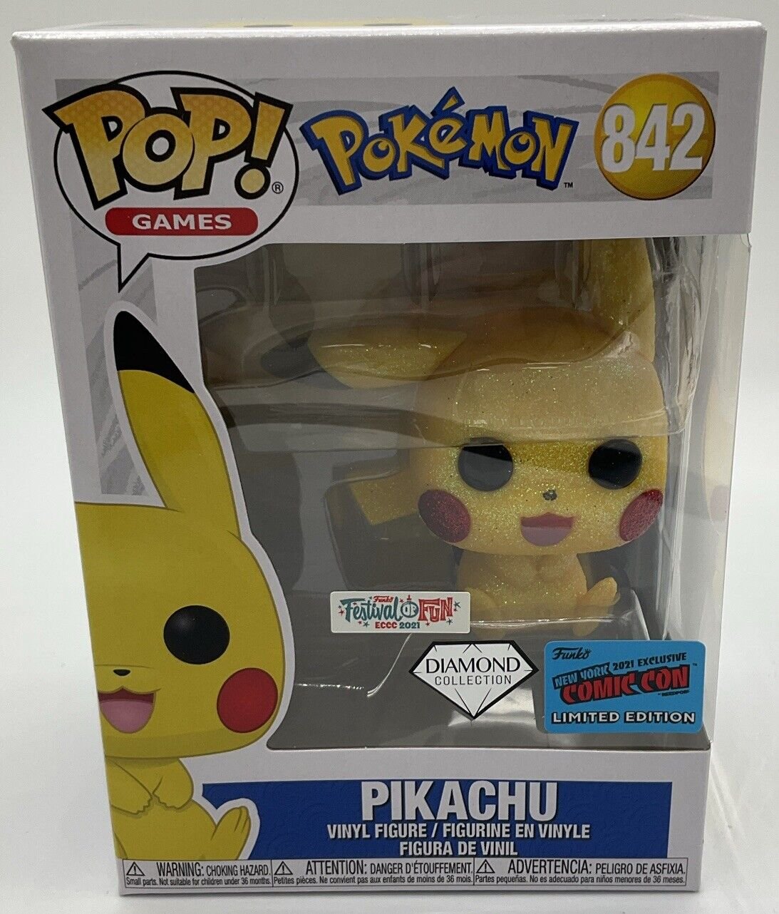 Funko Pop! Vinyl: Pokémon - Pikachu - Target Funko (Exclusive) #842