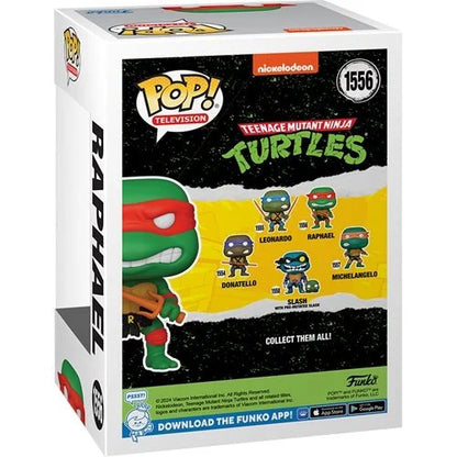 Raphael with Sais Funko Pop! Television: Nickelodeon Teenage Mutant Ninja Turtles - Approx. 3 1/2" Collectible Vinyl Figure #1556 with Window Display Box