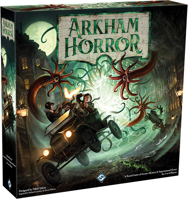 Arkham Horror 3rd Edition Board Game | Cooperative Mystery & Strategy Game for Adults and Family | Fun Family Board Game for 1-6 Players | Classic Horror Boardgame with Dynamic Scenarios