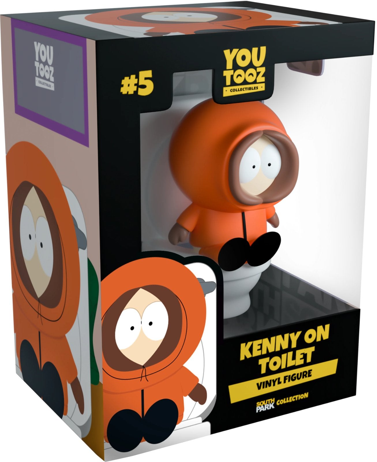 Kenny on Toilet Youtooz South Park Collection - 3.9" Collectible Vinyl Figure #5 with Window Display Box (PRE-SALE)