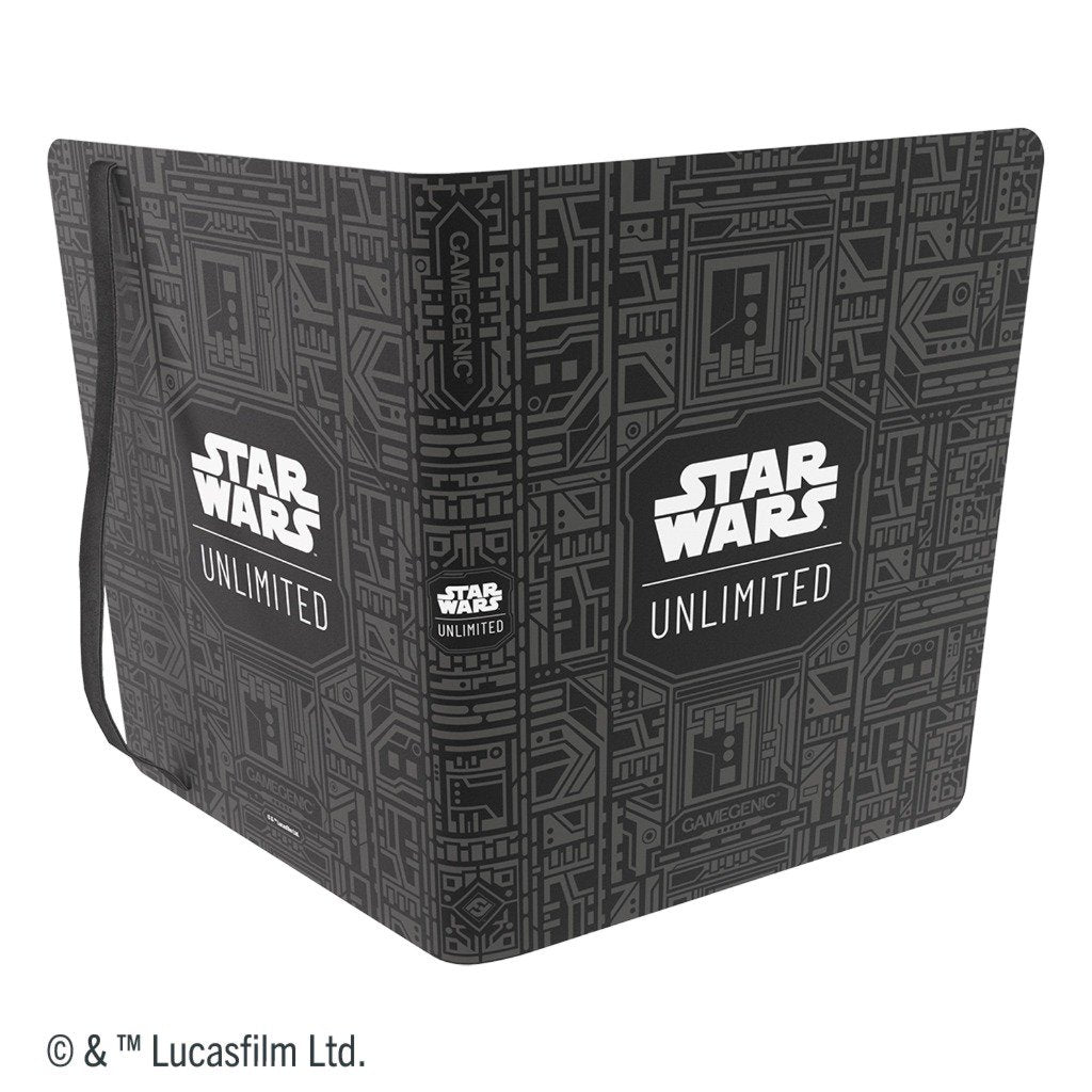 Star Wars Unlimited Casual Album 18-Pocket, Officially Licensed Card Binder with 20 Pages, 360 Card Capacity, Side-Loading Pockets, Double-Sleeved Card Protection, Full-Art Cover