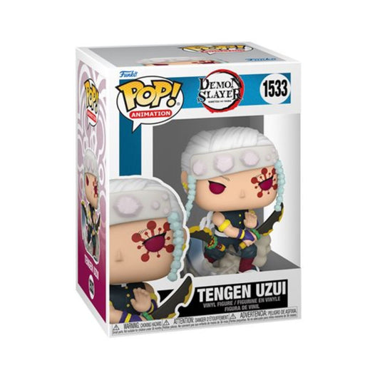 Tengen Uzui Funko Pop! Animation Demon Slayer - Vinyl Figure #1533 with Display Box Protector Case