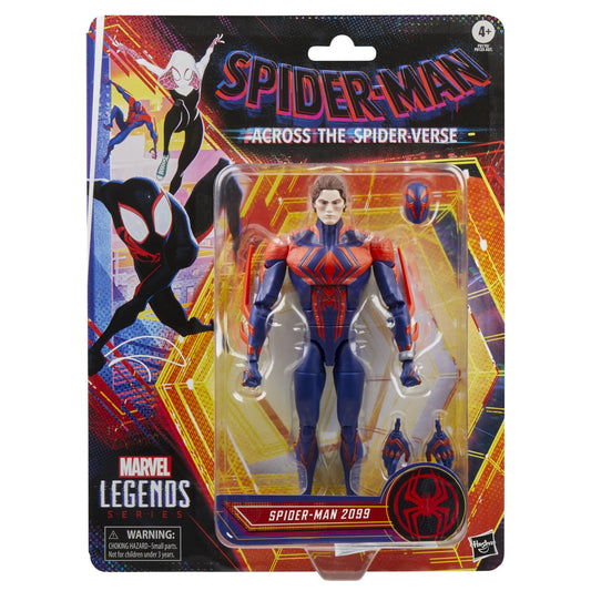 Spider-Man 2099 Marvel Legends Series Spider-Man Across The Spider-Verse Collectible 6-Inch Action Figure