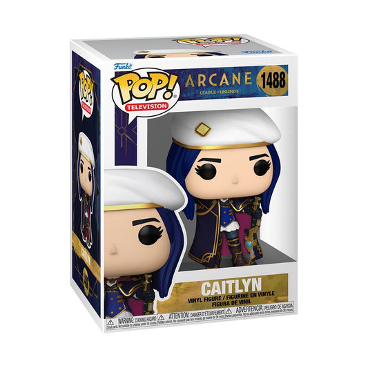 Caitlyn Funko Pop! Television Arcane: League of Legends - Approx. 4" Collectible Vinyl Figure #1488 with Display Box Protector Case (PRE-SALE)