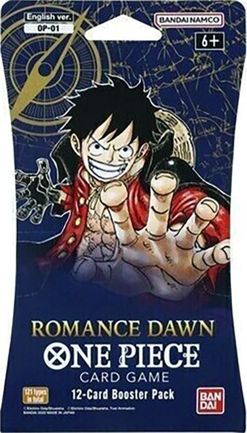 One Piece OP-01 Pre-Errata Sleeved Booster Pk