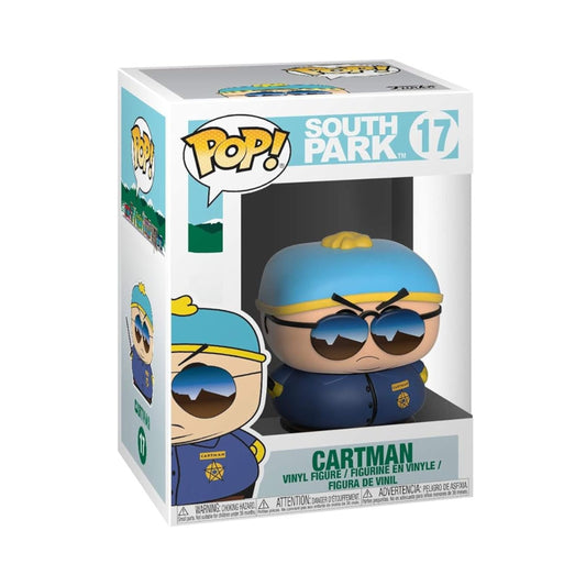 Cartman Officer Funko Pop! South Park - Approx. 3 3/4" Collectible Vinyl Figure #17 with Window Display Box