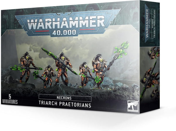 Warhammer 40,000 Necrons Triarch Praetorians - 5 Miniatures