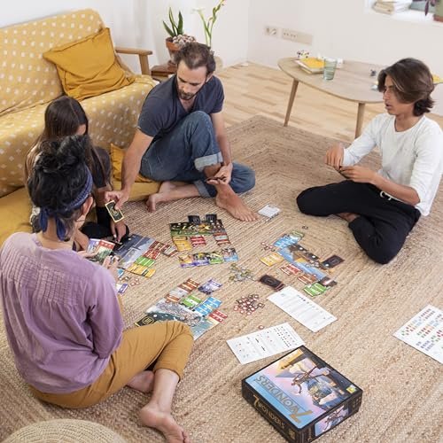 7 Wonders Board Game (New Edition) - Lead Your Civilization to Prosperity! Strategy Game for Kids and Adults, Ages 10+, 3-7 Players, 30 Minute Playtime, Made by Repos Production