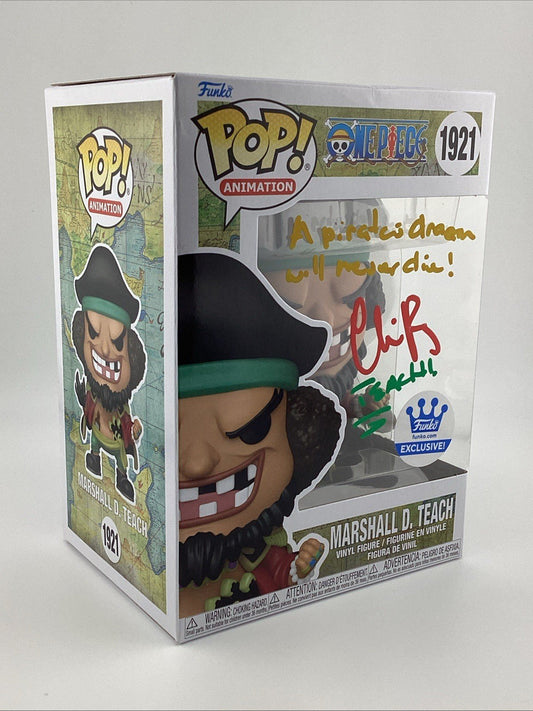 Funko Pop! One Piece - Marshall D. Teach - Funko Excl Signed Chris R #1921