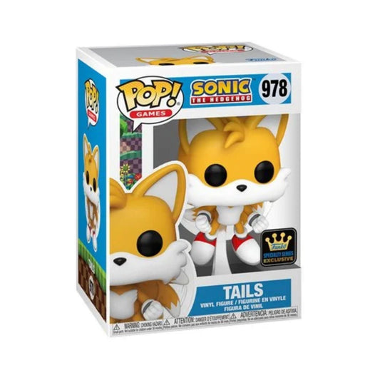 Tails Funko Pop! Games Sonic The Hedgehog- Specialty Series Exclusive Vinyl Figure #978 with Window Display Box