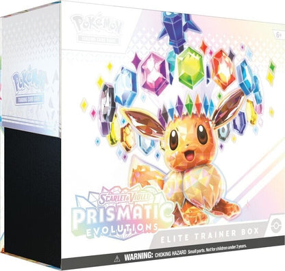 Pokemon TCG: Scarlet & Violet Prismatic Evolutions Elite Trainer Box  *PRE-SALE*