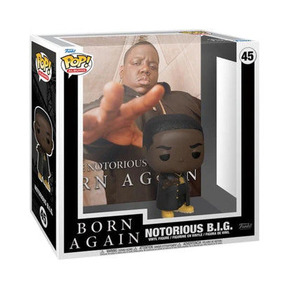 Notorious B.I.G Funko Pop! Albums: Born Again - Approx. 3 3/4" Collectible Vinyl Figure #45 with Window Display Box