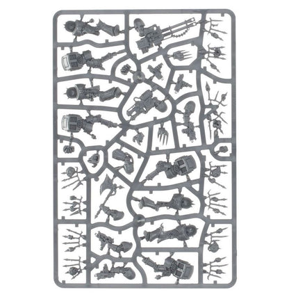 Warhammer 40,000 Chaos Space Marines Terminator Squad – 5 Chaos Terminators Miniatures with Customisable Weapons & Transfer Sheet – Plastic Model Kit for Chaos Space Marines, World Eaters & Emperor’s Children