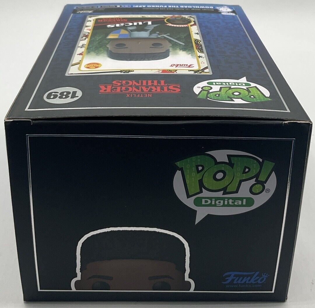 Funko Pop! Vinyl: Stranger Things - Lucas #189 (Digital Pop! Release)