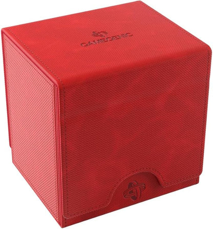 GameGenic Sidekick Pro XL Deck Box 100 Plus Cards Red Trading Card Storage Case