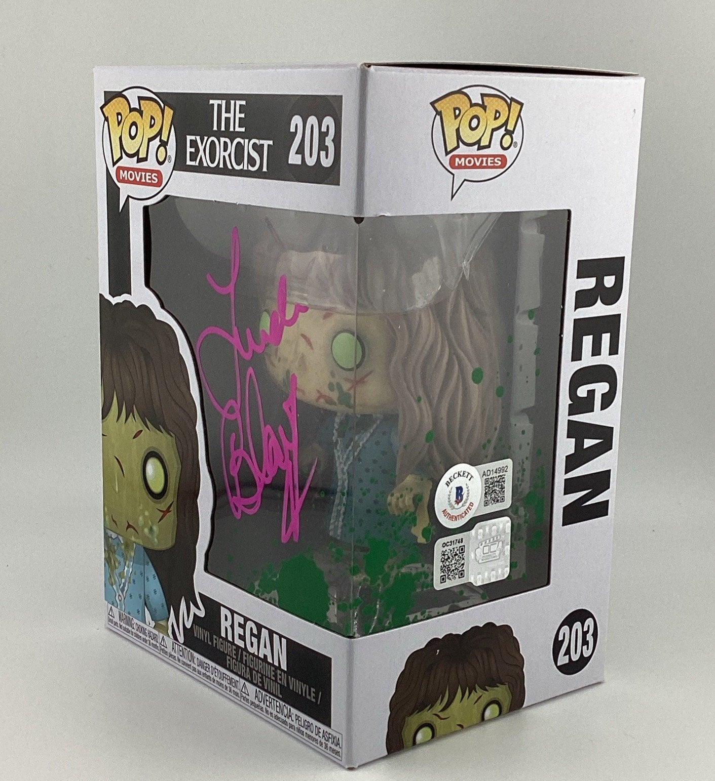Funko Pop! Vinyl: Regan Signed By Linda Blair #203