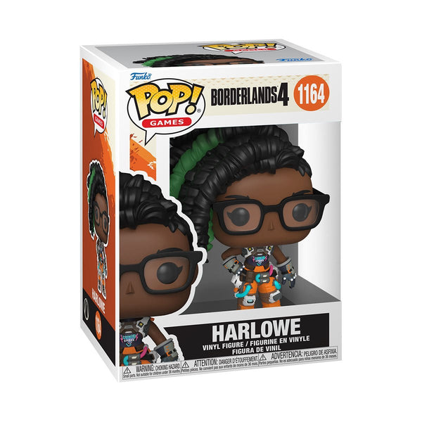 Harlowe #1164 Funko Pop! Games Borderlands 4 - Approx. 4 1/2" Collectible Vinyl Figure Bundled with Display Box Protector Case - Estimated Arrival: Nov. 2025 (PRE-SALE)