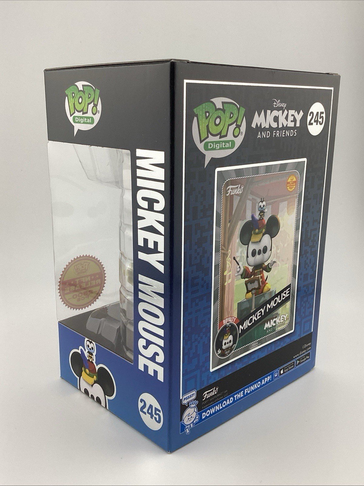 Funko Pop! Digital Vinyl: Disney - Mickey Mouse (Royalty) 2500 PCS #245