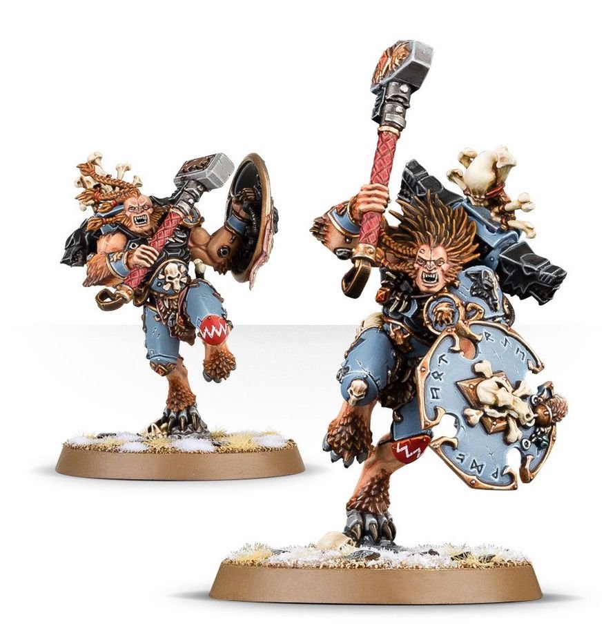 Warhammer 40,000 Combat Patrol: Space Wolves – 21 Miniatures Including Wolf Guard Battle Leader, Terminators, Blood Claws & Wulfen