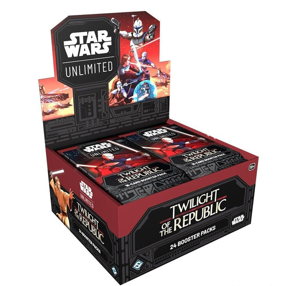 Star Wars: Unlimited TCG Twilight of The Republic Booster Display (Set of 24)
