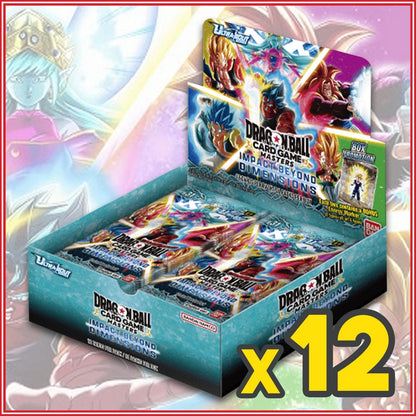 Dragon Ball Super Masters Impact Beyond Dimensions Case (PRE-ORDER)