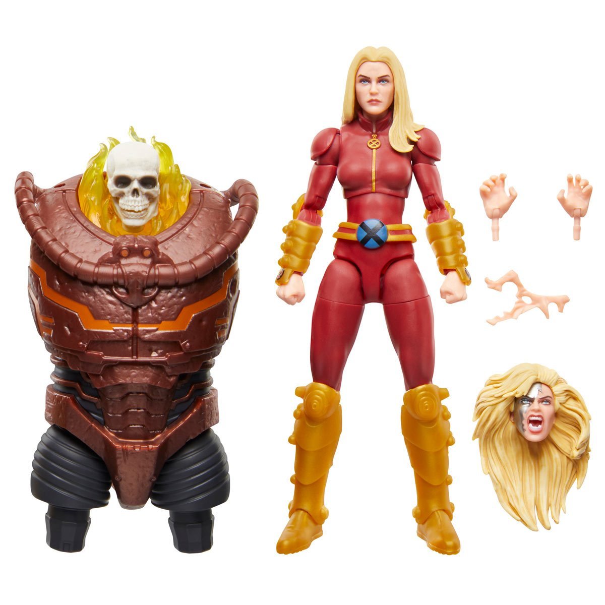 Marvel's Husk Marvel Legends Series X-Men - 6" Build A Figure Marvel's Nemesis by Hasbro