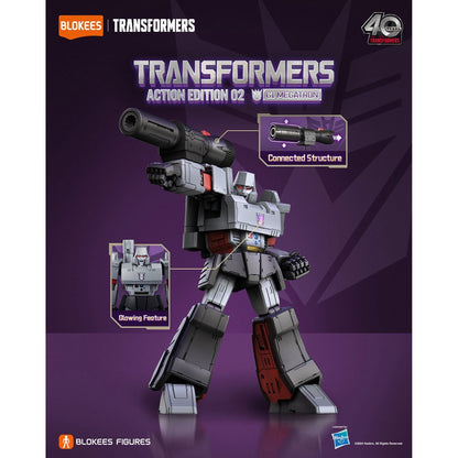 Blokees Transformers Shining Version 1 Roll Out G1 Megatron Light Up (PRE-ORDER - Release Date: June 10, 2026)