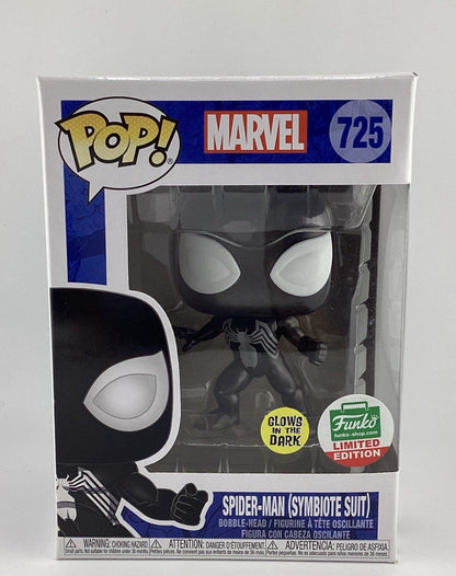 Funko Pop! Vinyl: Marvel - Spider-Man (Symbiote Suit) (Glows) #725