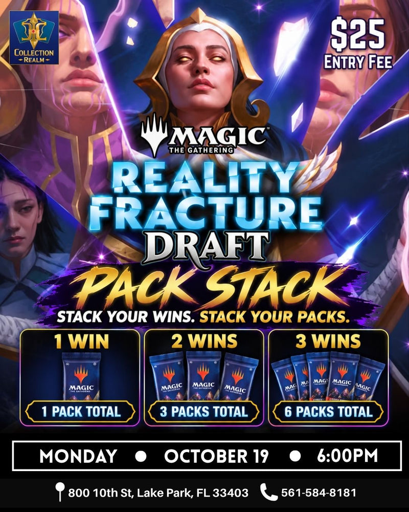 MTG Reality Fracture Draft – October 19 2026 (Monday 6PM)