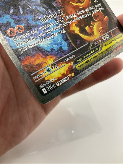 2025 Pokemon Phantasmal Flames 125/094 Mega Charizard X ex SIR / NM 🔥
