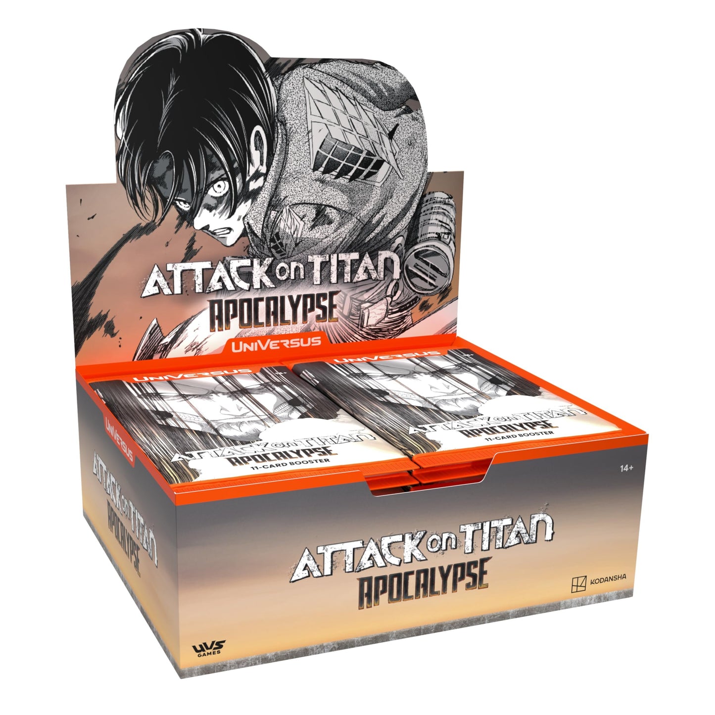 UniVersus Attack on Titan: Apocalypse Booster Display Box