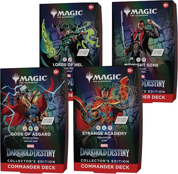 Magic The Gathering Marvel Darkhold Destiny Commander Deck Case Collector's Edition (Pre-Order April 2027)