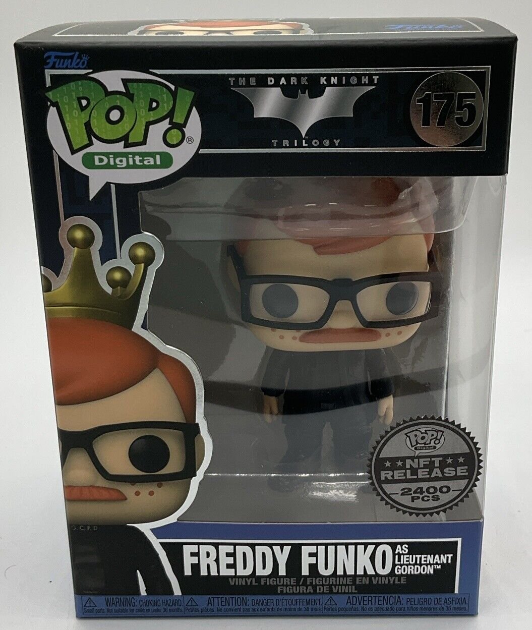 The Dark Knight Freddy Funko Pop! As Lieutenant Gordon #175 Digital Exclusive