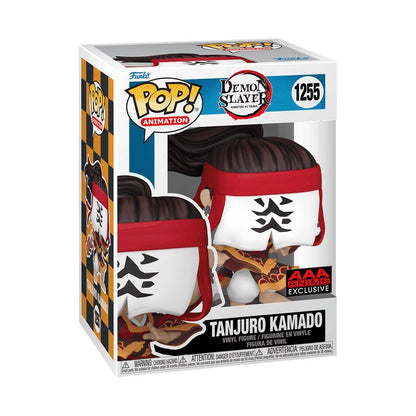 Tanjuro Kamado Funko Pop! Animation Demon Slayer - Approx. 4.06" AAA Anime Exclusive Collectible Vinyl Figure #1255 with Display Box Protector Case (PRE-ORDER)