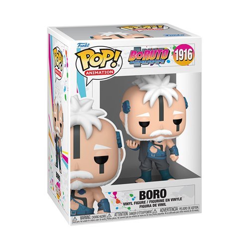 Boro #1916 Funko Pop! Animation Boruto Naruto Next Generation - Approx. 3 3/4" Collectible Vinyl Figure Bundled with Display Box Protector - Estimated Arrival: Oct. 2025 (PRE-SALE)