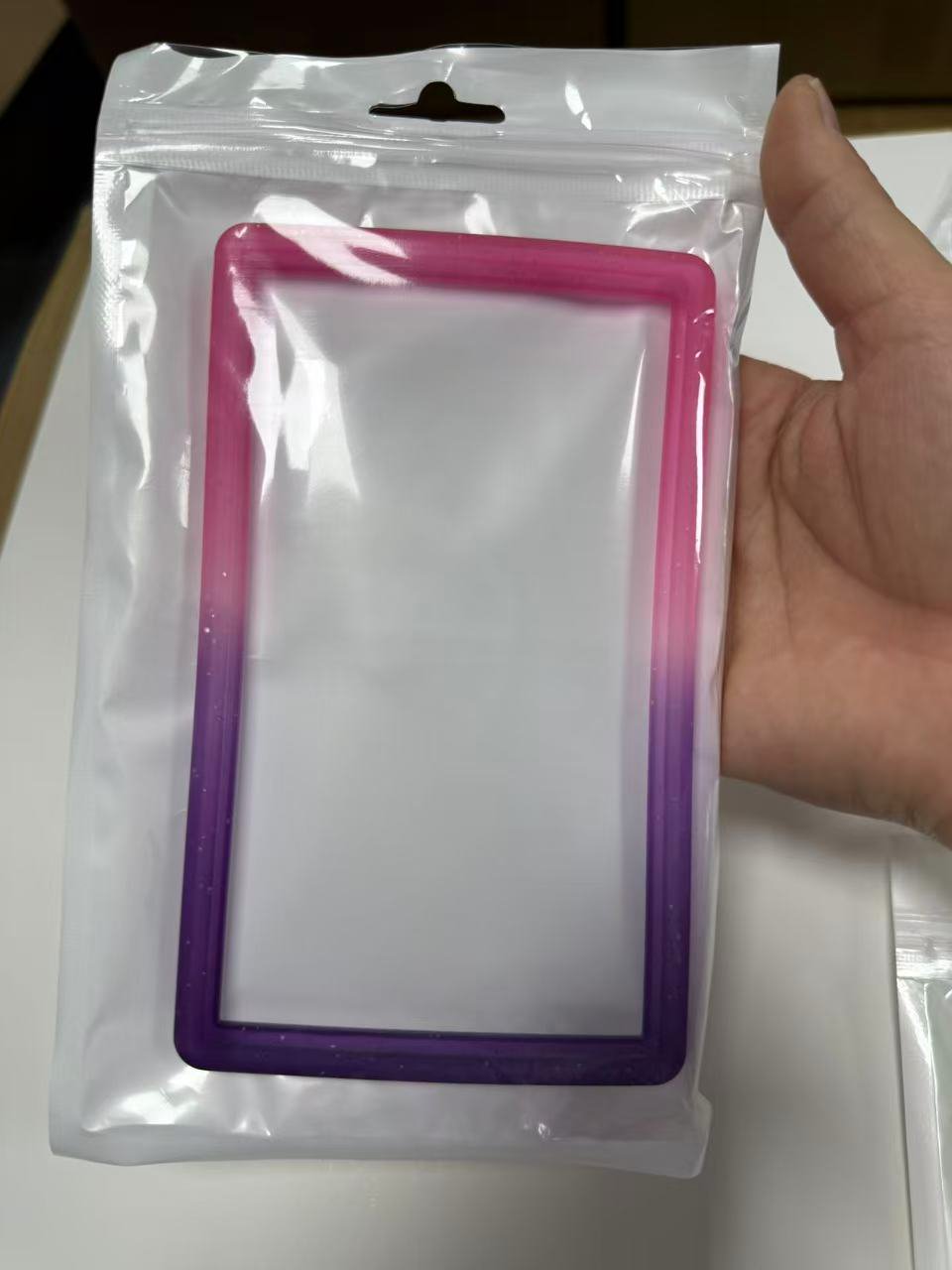 ER Bumper for Slab PSA Case Gradient Pink Purple Glitter Protective Case, Collectible Card Slab Cover Shockproof Stylish Display Guard (PPRE-ORDER JUNE)