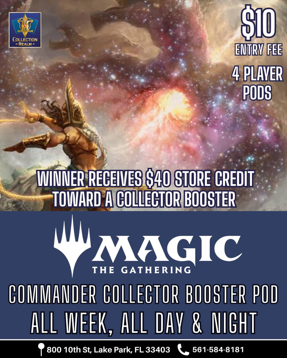 MTG Commander Collector Booster Pod All-Week Tournament – Commander Collector Clash