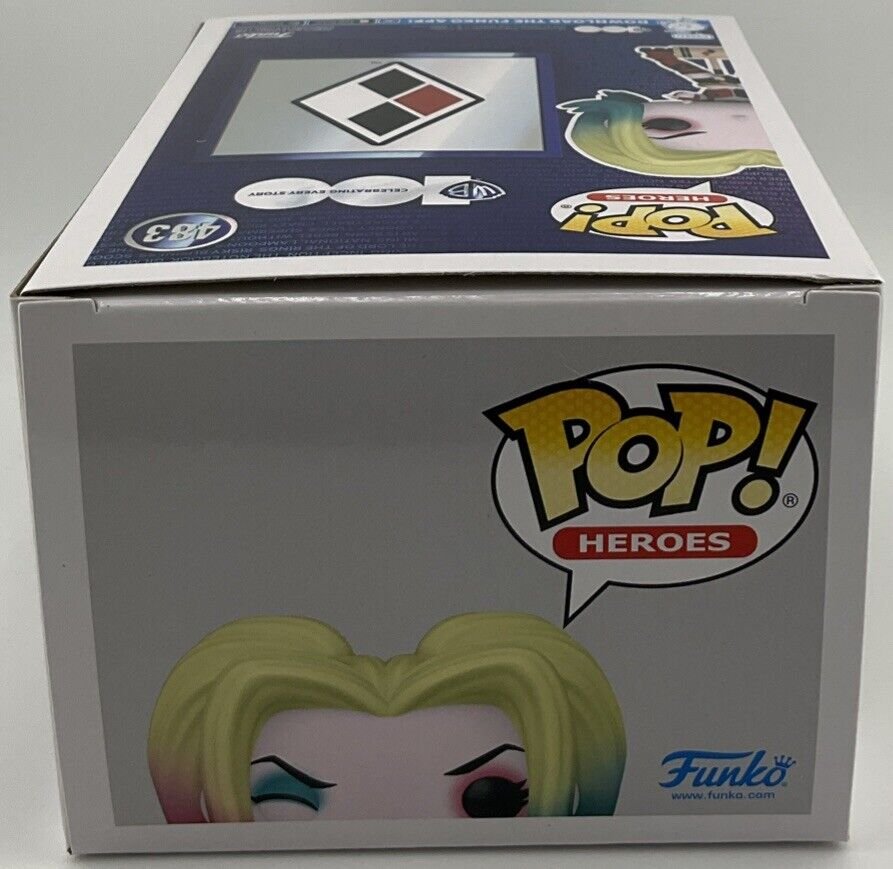 Funko Pop! Vinyl: Harley Quinn #483 NYCC Signed By Cuoco, Kaley