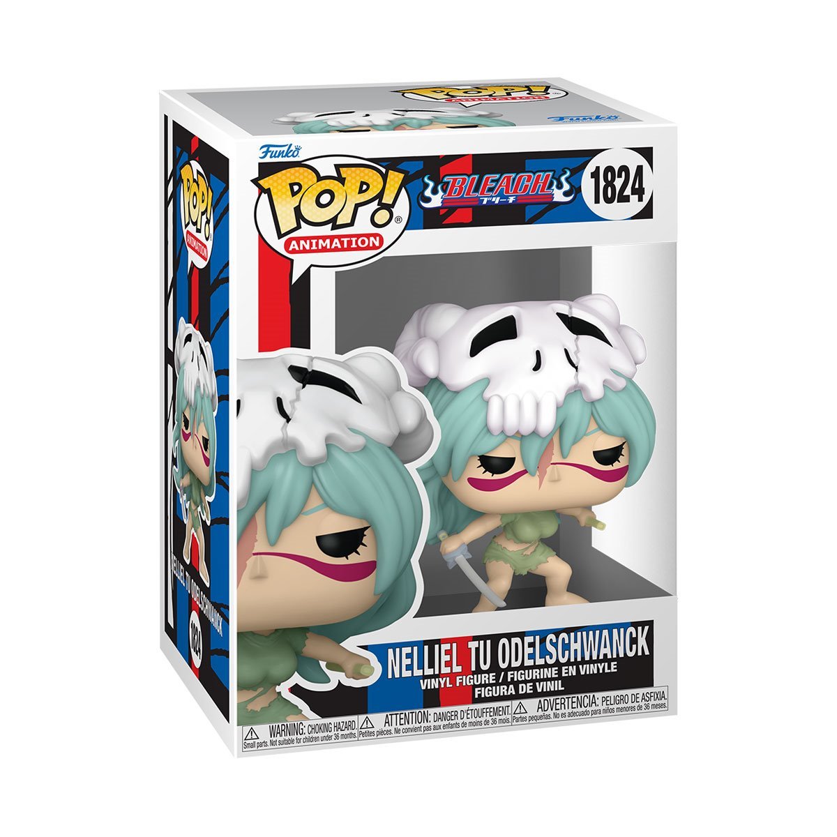 Bleach Wave 6 Funko Pop! Animation - Pack of 6 (Shinji Hirako #1825, Nelliel Tu Odelschwanck #1824, Rangiku Matsumoto #1823, Hiyori Sarugaki #1822, Grimmjow Jeagerjaques  #1820, and Gin Ichimaru #1821) Collectible Vinyl Figures (PRE-SALE)