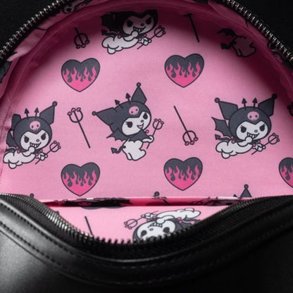 Sanrio Kuromi Devilish Winged Mini-Backpack - Entertainment Earth Exclusive Sanrio Backpack