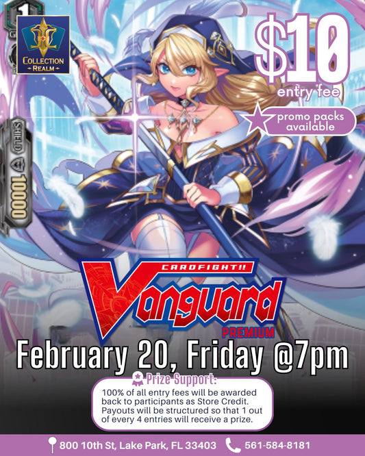 Cardfight!! Vanguard Premium – Feb 20 (Fri) 7:00 PM