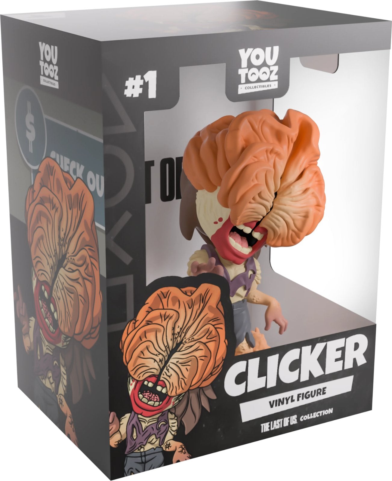 Clicker Youtooz The Last of Us Collection - Approx. 5" Collectible Vinyl Figure #1 with Window Display Box (PRE-ORDER)